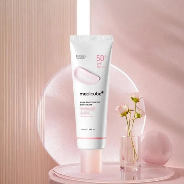 Medicube
Crème Solaire PDRN Pink Tone Up