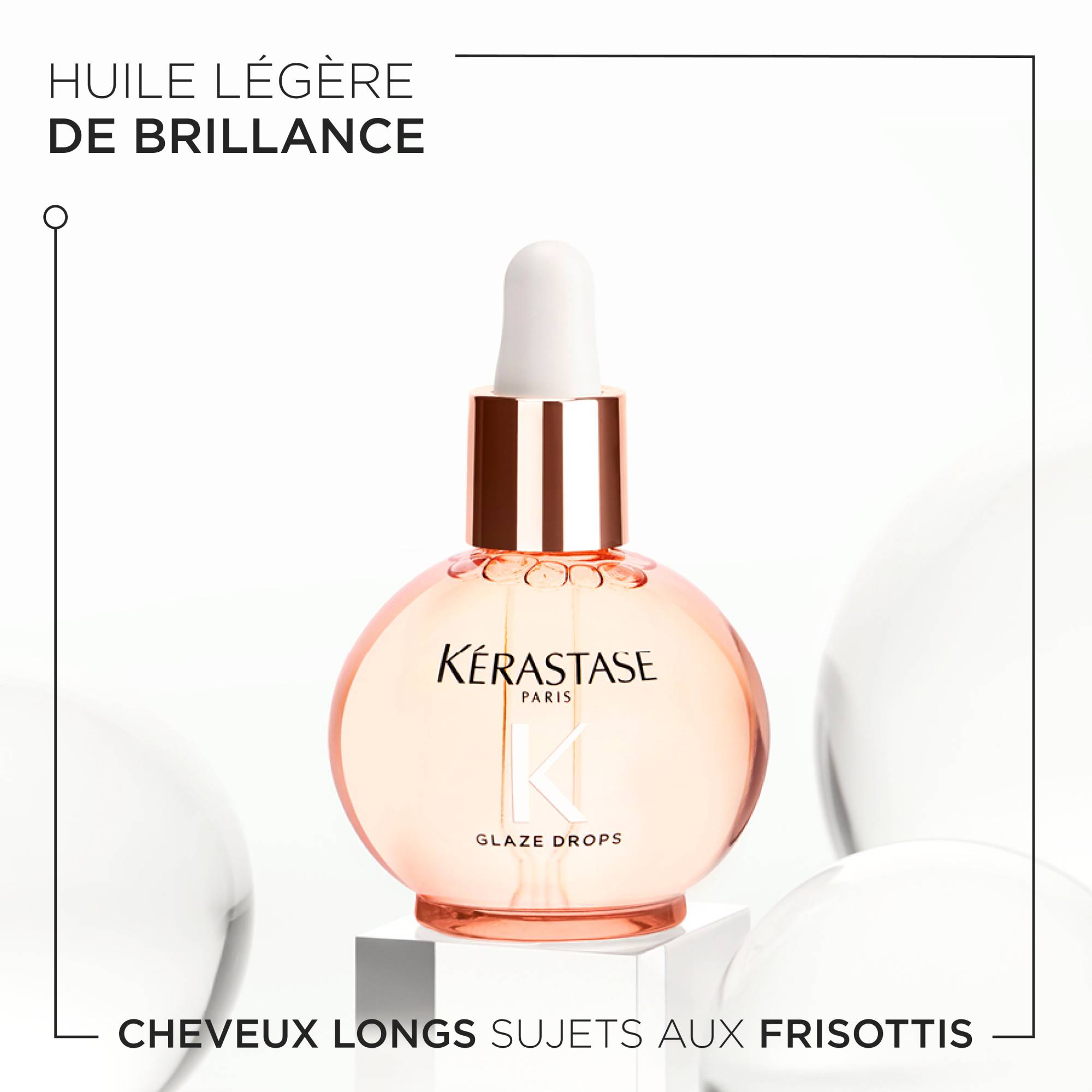 Huile légère brillance Glaze Drops Gloss Absolu / 45ml