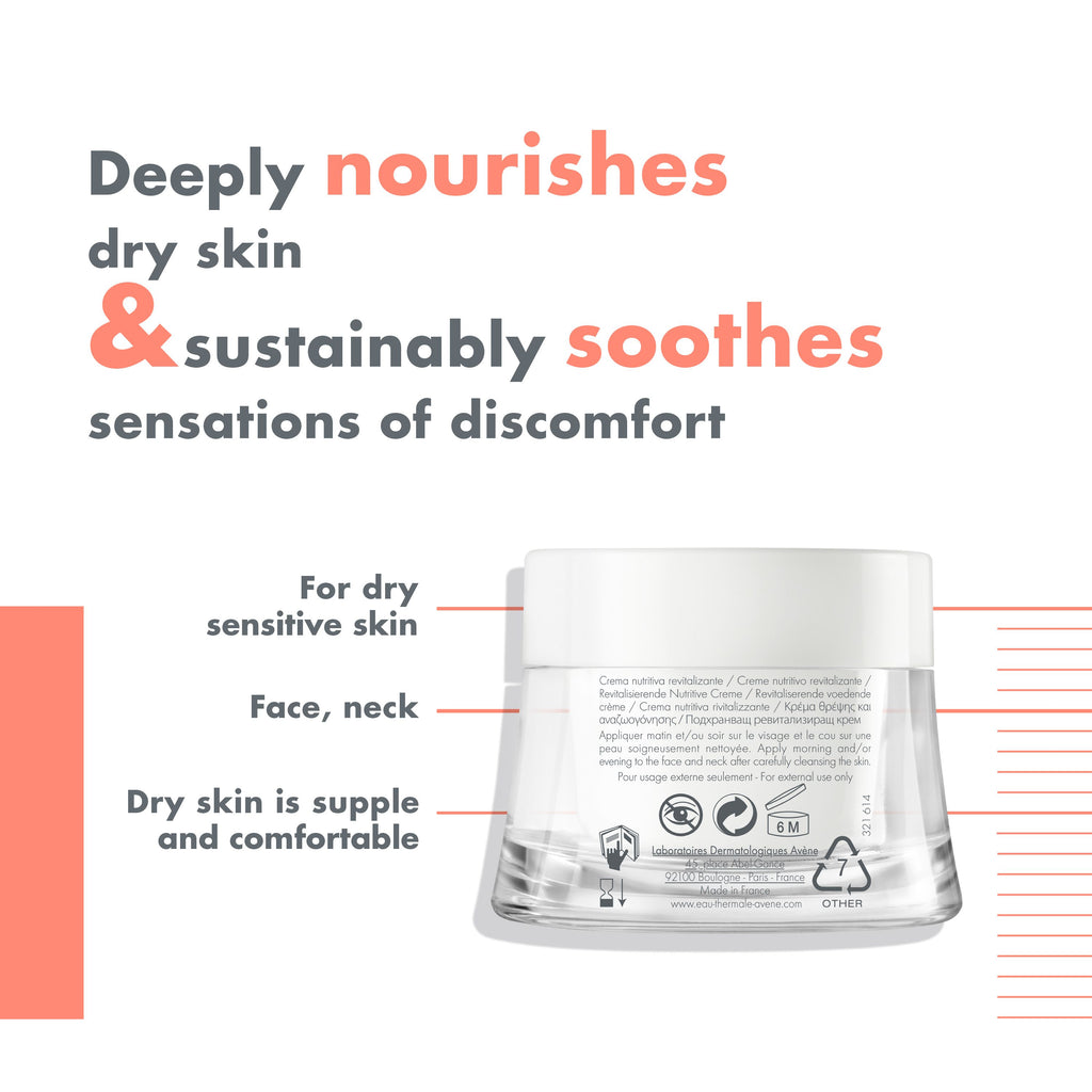 Avène Soins Essentiels Visage Creme Nutritive Revitalisante 50ml